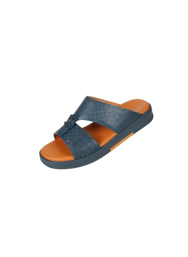 barjeel uno 008-3837 Barjeel Uno Mens Arabic Sandals MSA 152 Navy